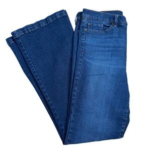 Sofia Jeans Melisa Flare Jeans Women Size 12 Retro Chic High Waisted